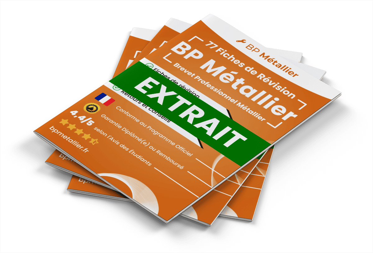 Extrait Fiches Révision gratuites BP Métallier